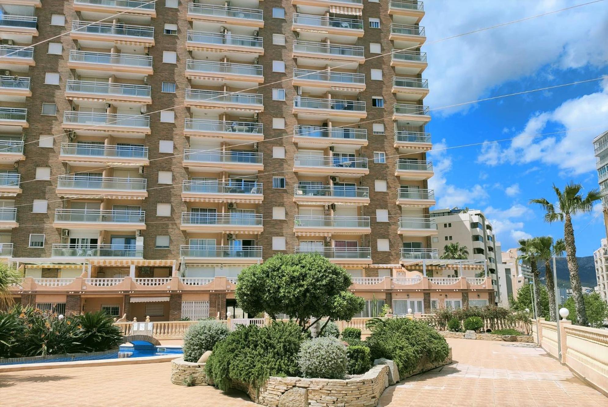 Precioso Estudio Primera Linea Fossa-Puerto Calp Dış mekan fotoğraf