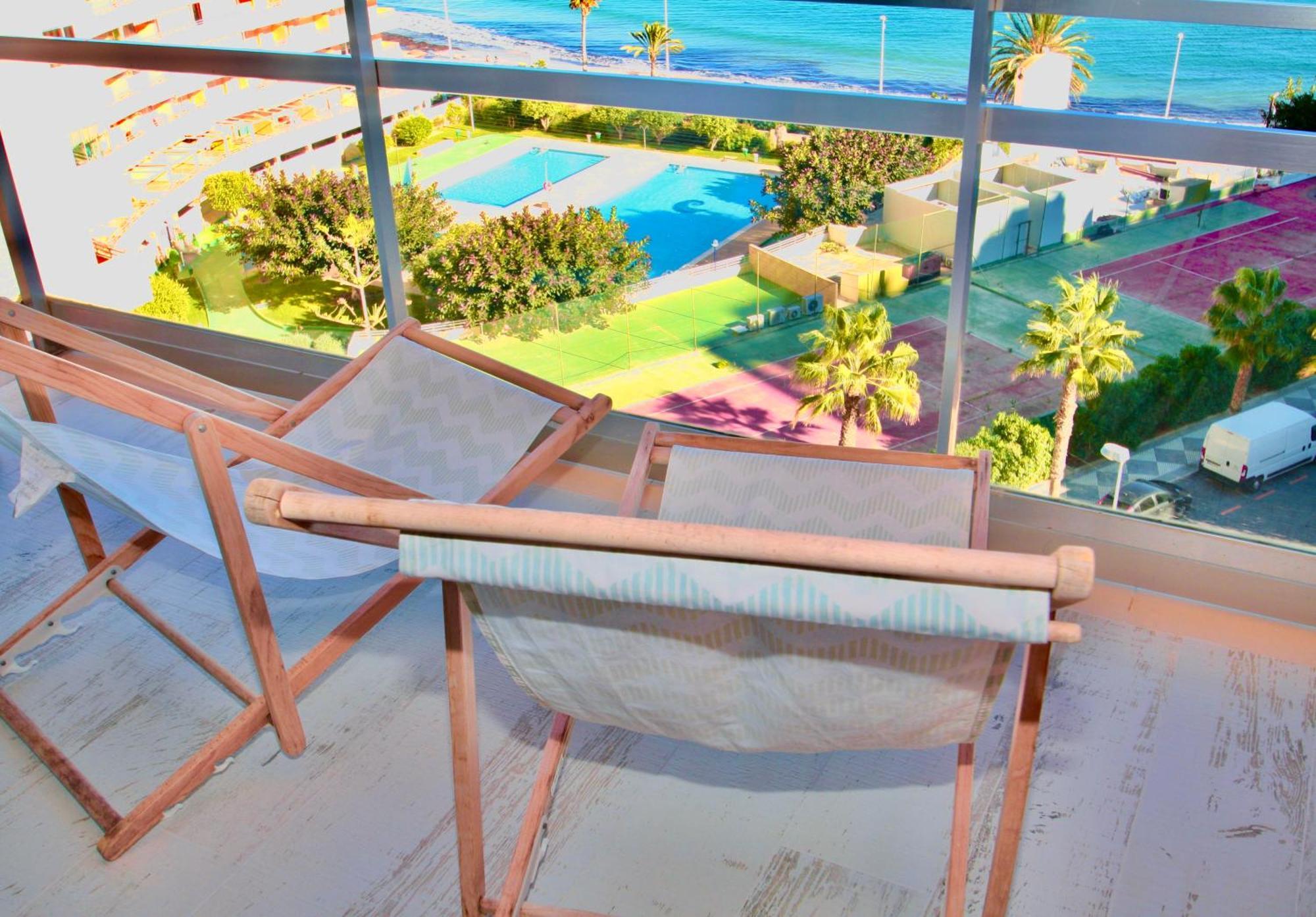 Precioso Estudio Primera Linea Fossa-Puerto Calp Dış mekan fotoğraf