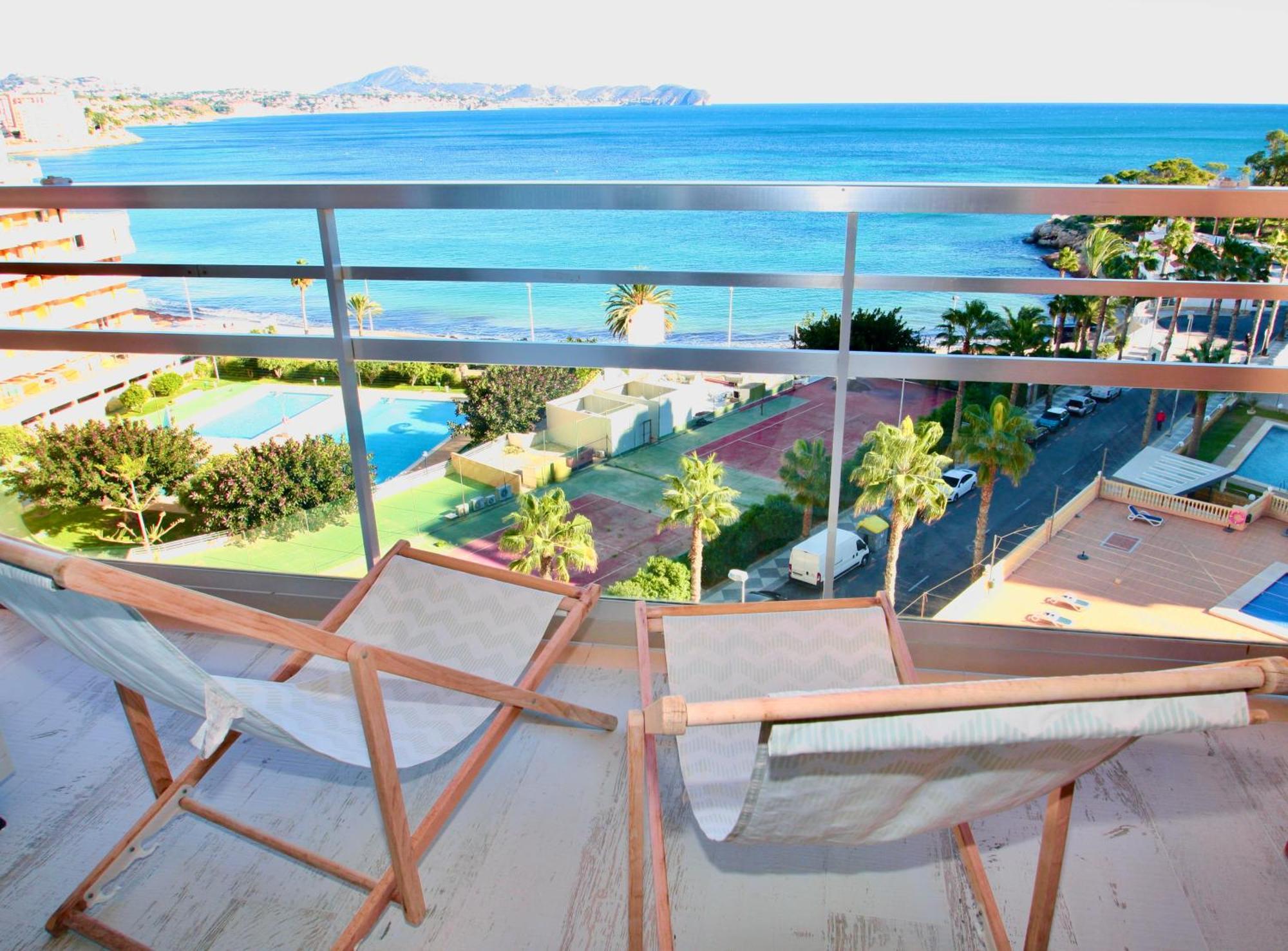 Precioso Estudio Primera Linea Fossa-Puerto Calp Dış mekan fotoğraf